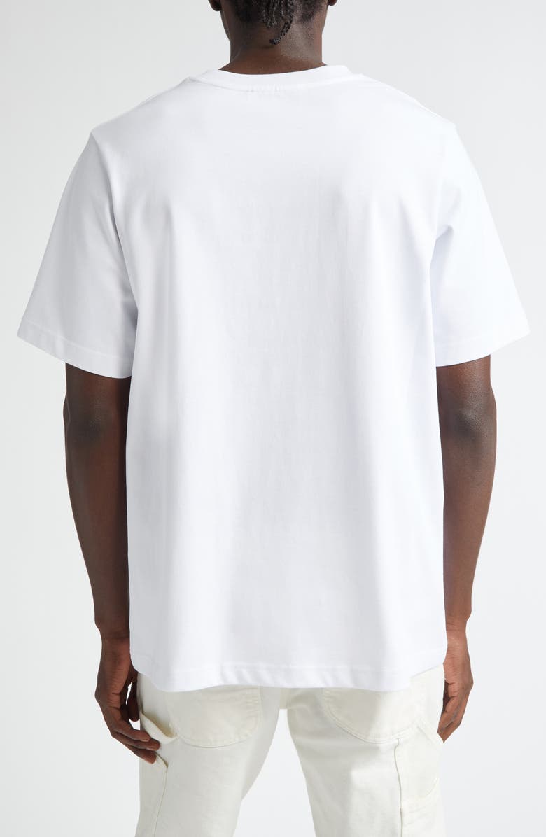 Casablanca Marble Statue Logo Organic Cotton Graphic T-Shirt, Alternate, color, 