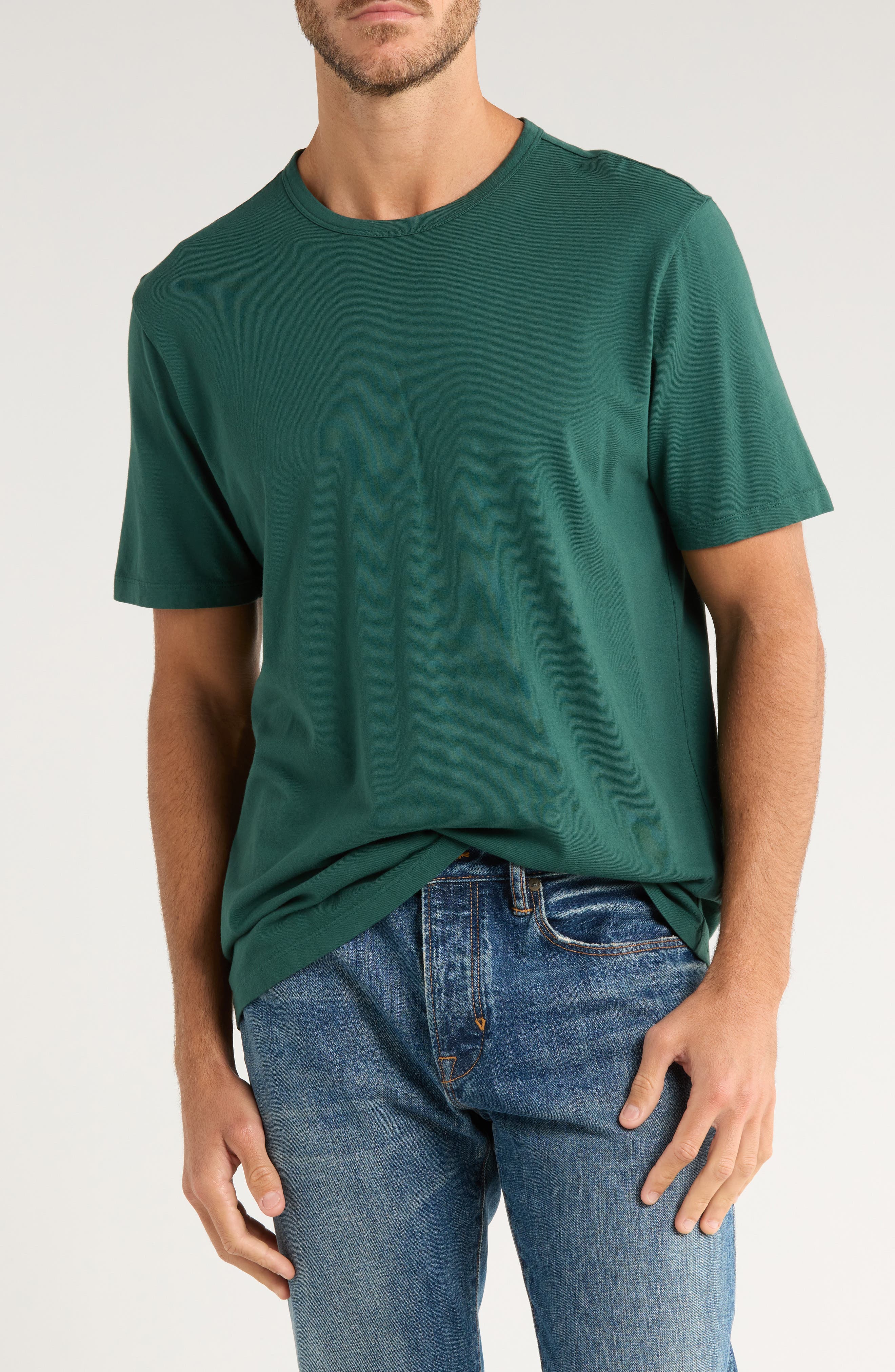 Vince Cotton Crewneck T-Shirt