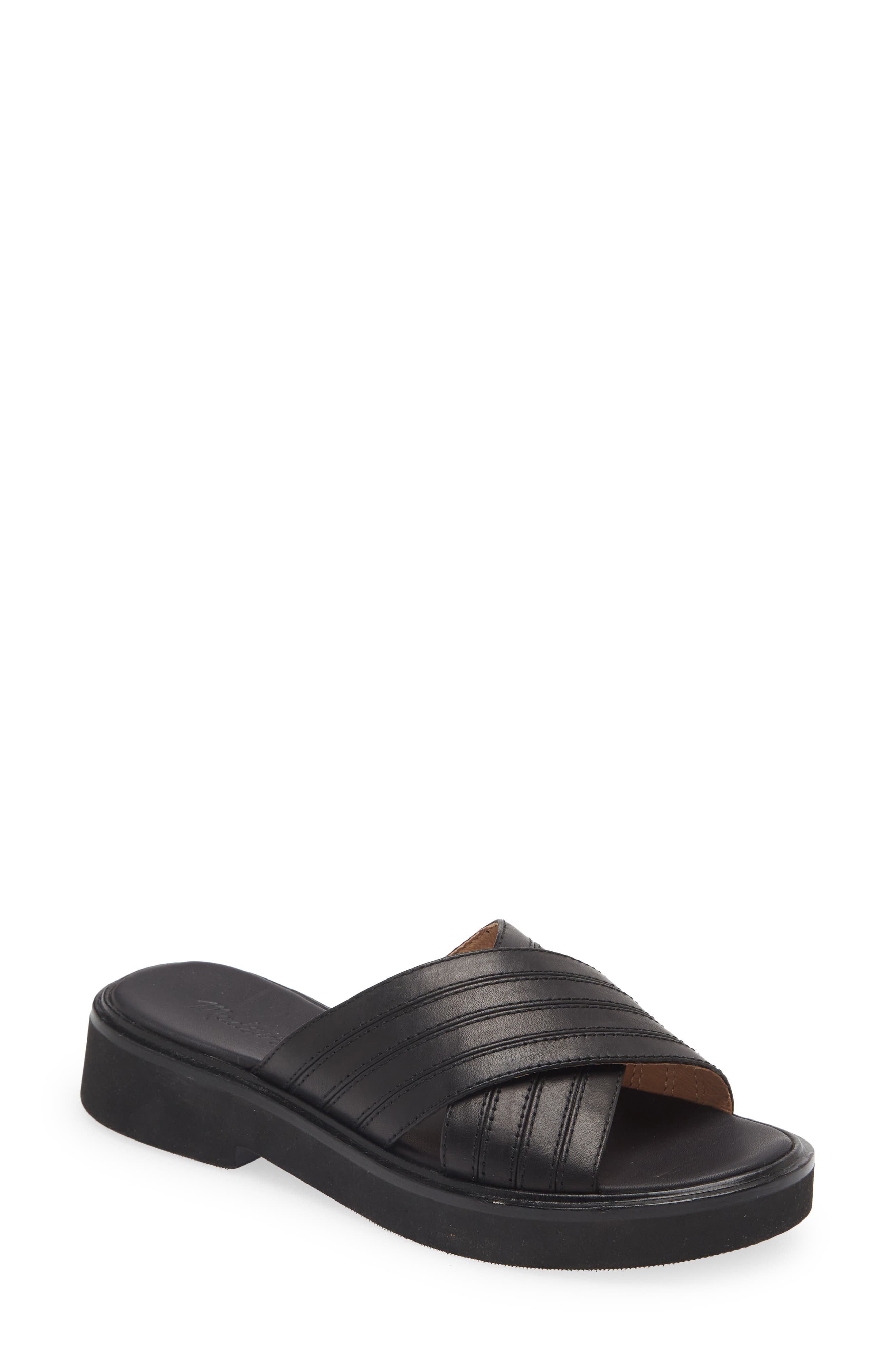 Madewell The Alina Platform Sandal, Main, color, 