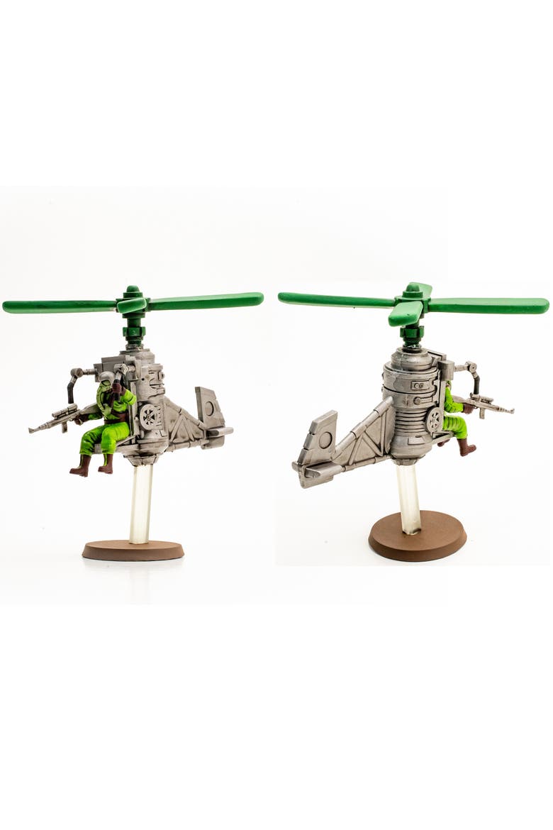 GI JOE Heroscape, Greenshirts & Battle Copter Expansion, Alternate, color, Multicolored