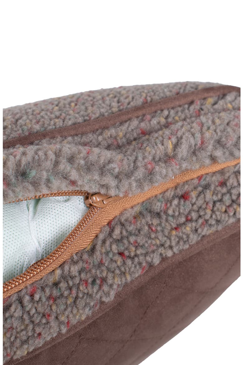 Vintage Camp Napper Pet Bed, Alternate, color, MINERAL UMBER