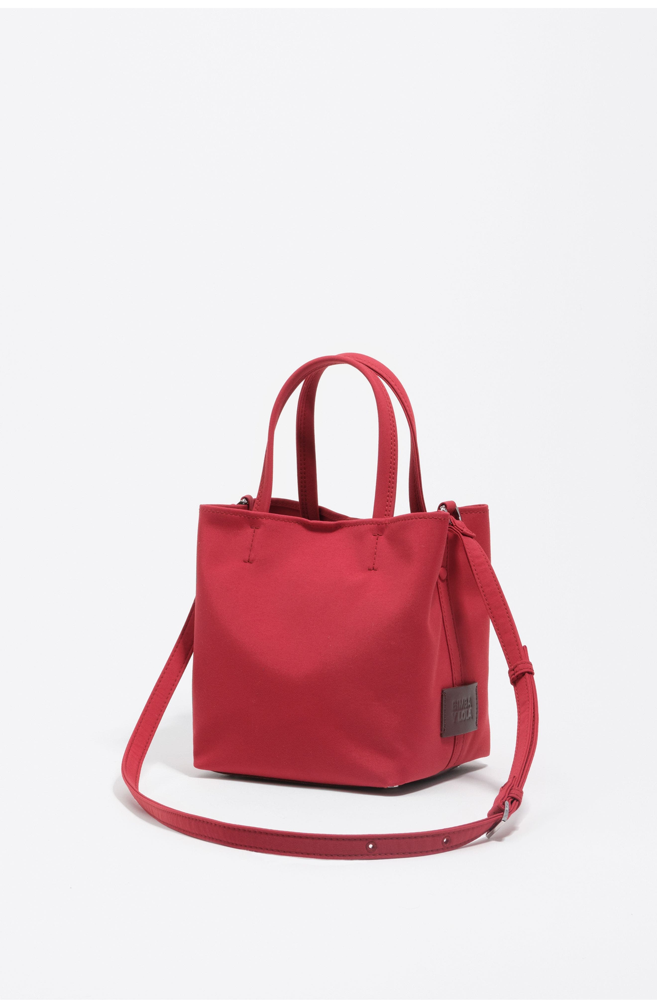 Bimba y Lola Small Nylon Chihuahua Bag, Alternate, color, Dark Red