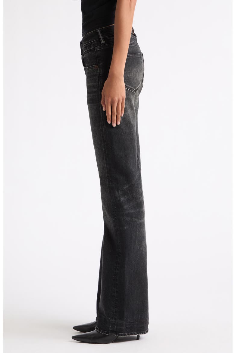 Boy Flare Jeans, Alternate, color, BRIXTON BLACK STRETCH
