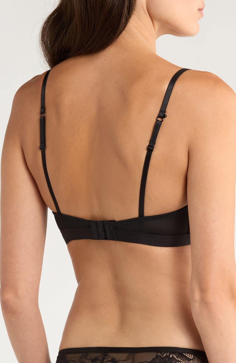 Stormi High Apex Lace Trim Bralette