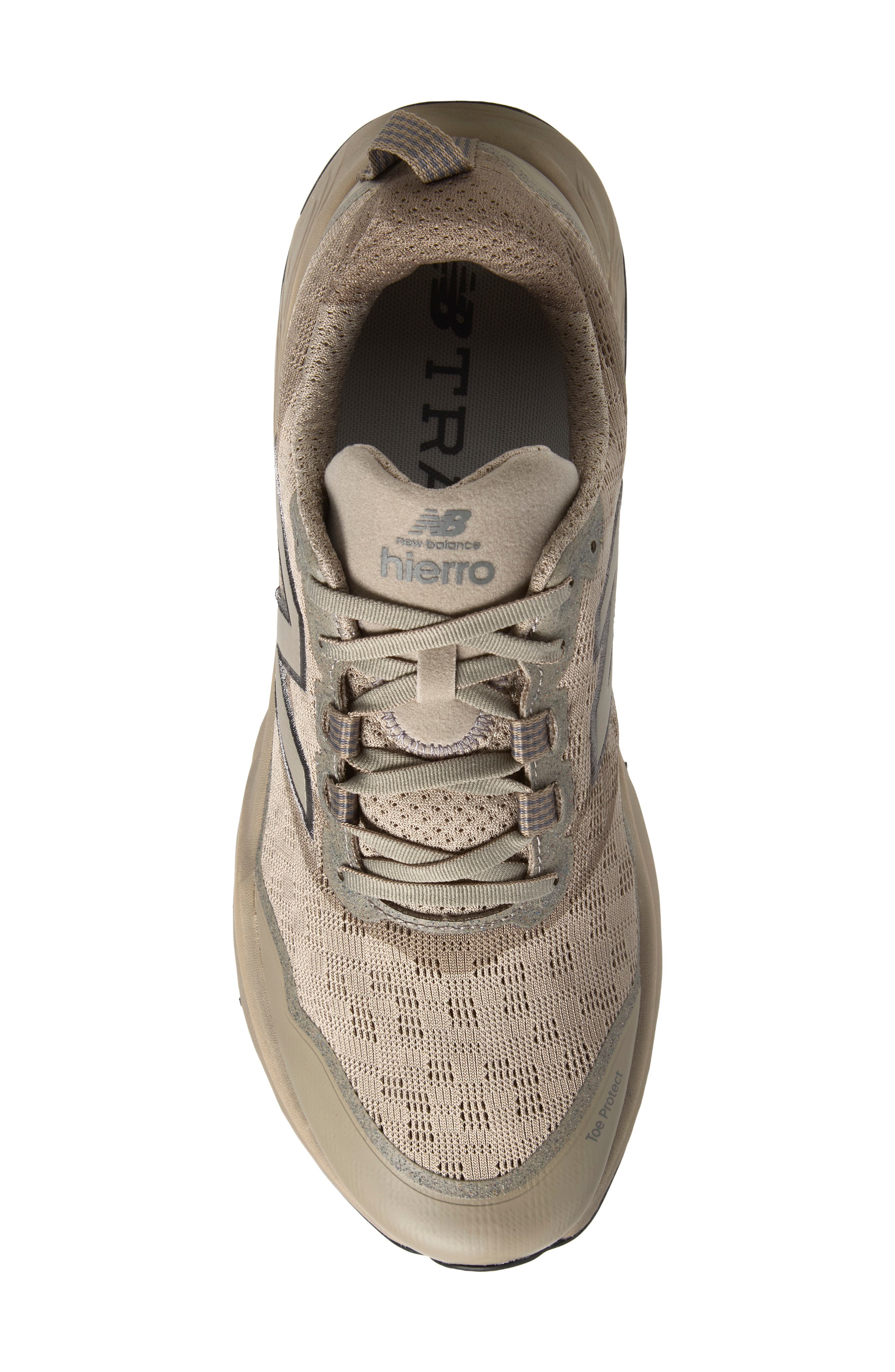 Fresh Foam X Hierro v9 Trail Running Shoe, Alternate, color, ARID STONE/ CASTLEROCK