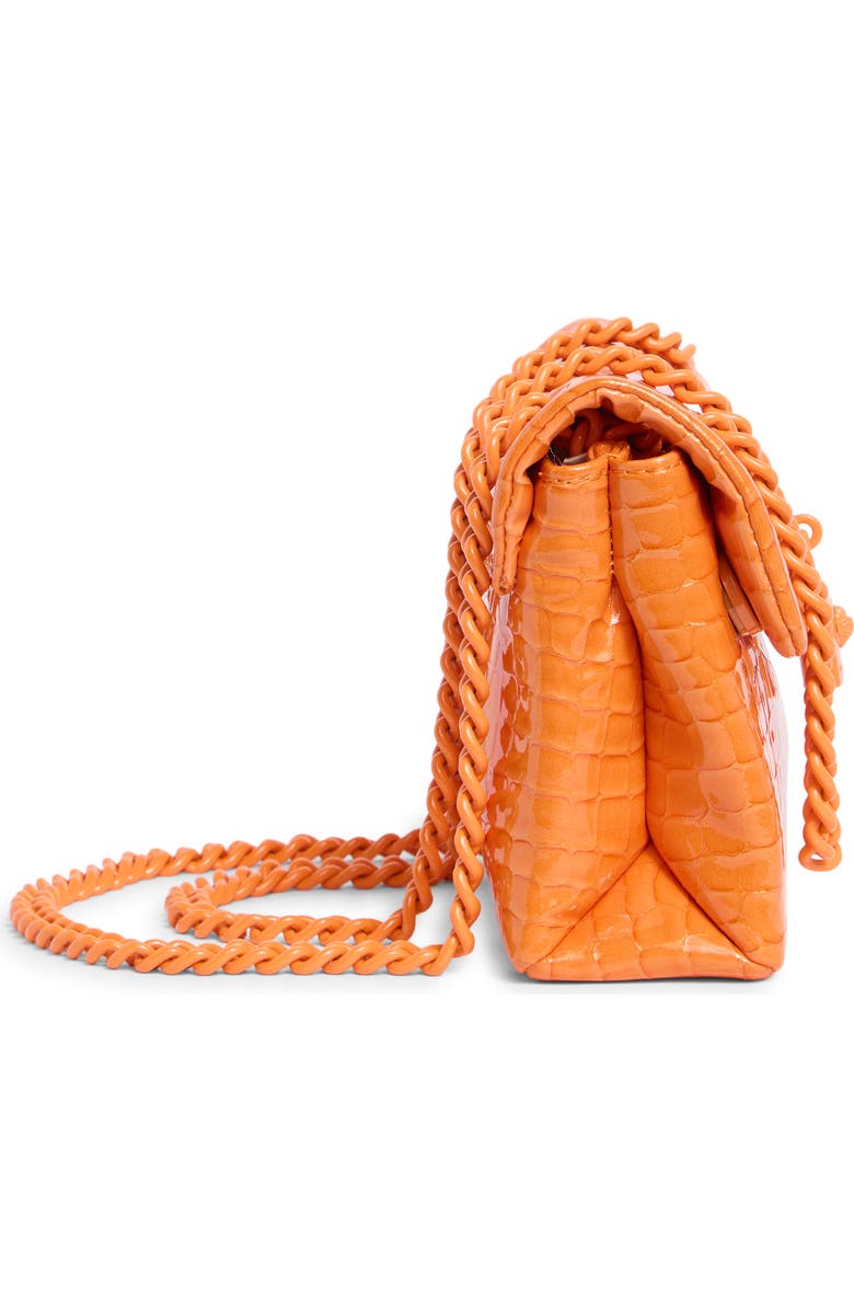 Kurt Geiger London Mini Brixton Croc Embossed Crossbody Bag, Alternate, color,