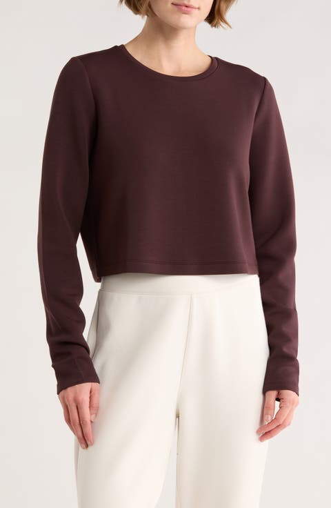 Long Sleeve Knit T-Shirt