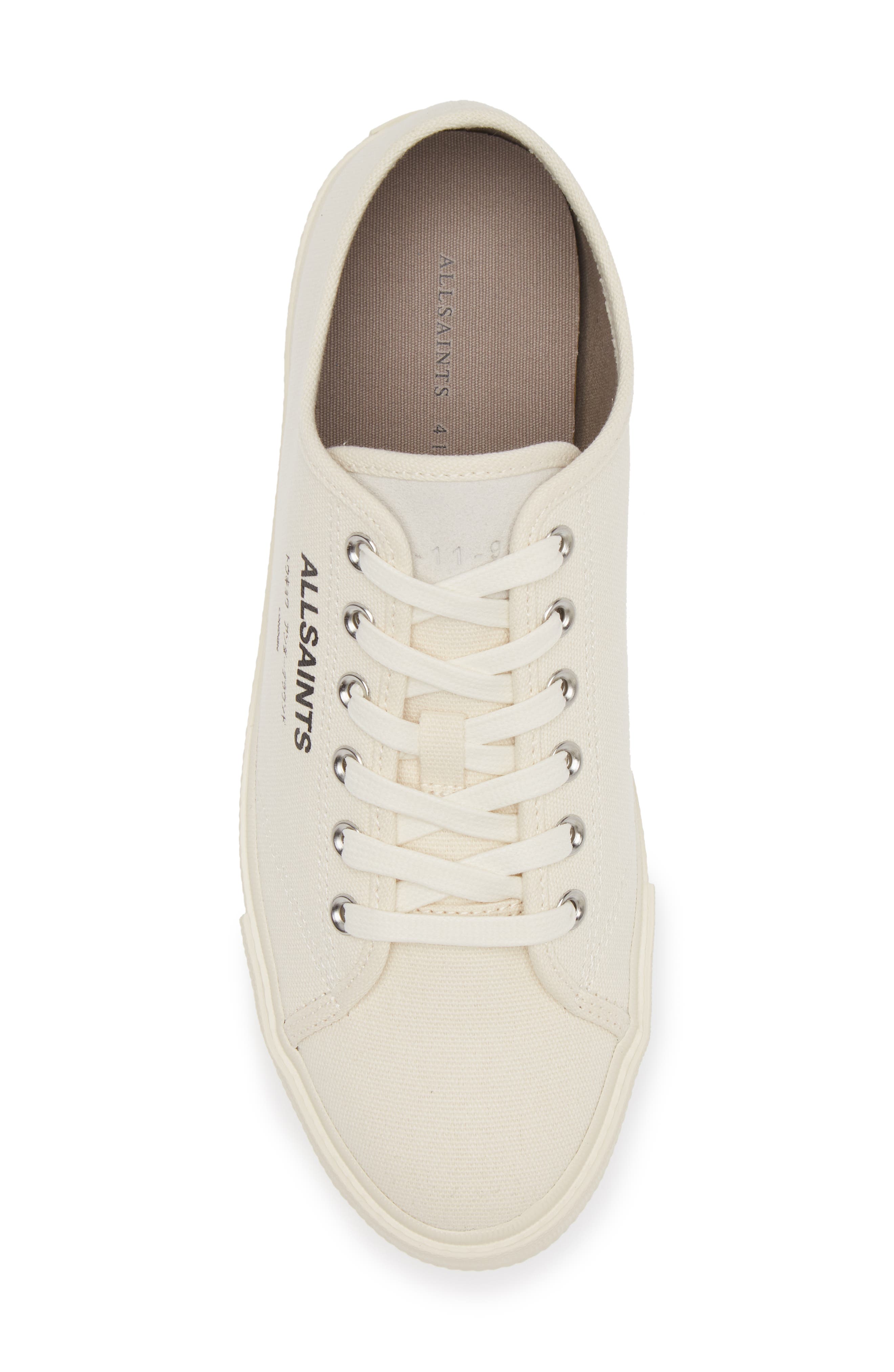 AllSaints Underground Low Top Sneaker, Alternate, color, Off White