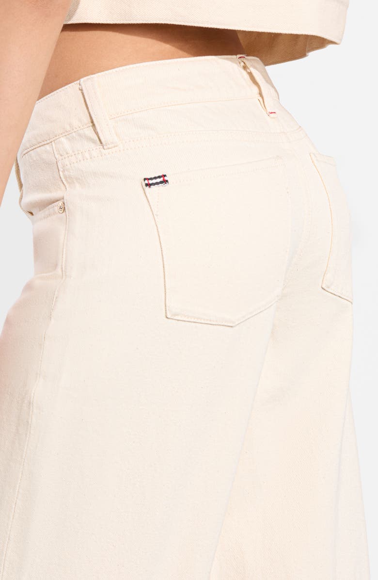 Alice + Olivia Amazing High Waist Ankle Wide Leg Jeans, Alternate, color,