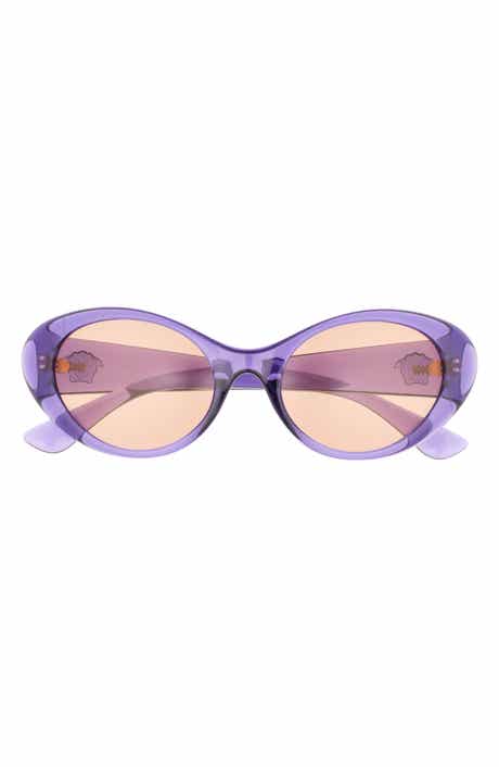 Versace 53mm Oval Sunglasses