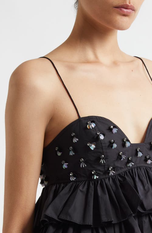 Ulla Johnson Lucia Top In Noir