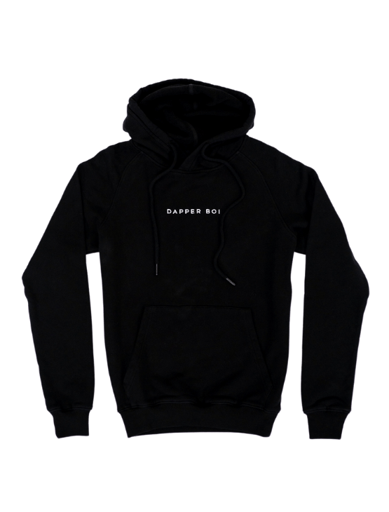 Black Pullover Hoodie