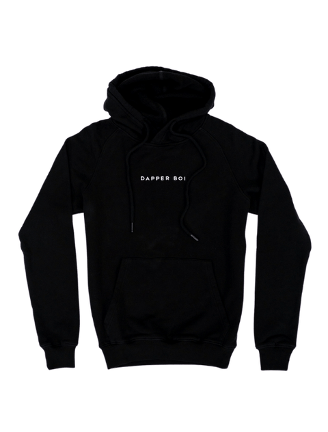 Black Pullover Hoodie