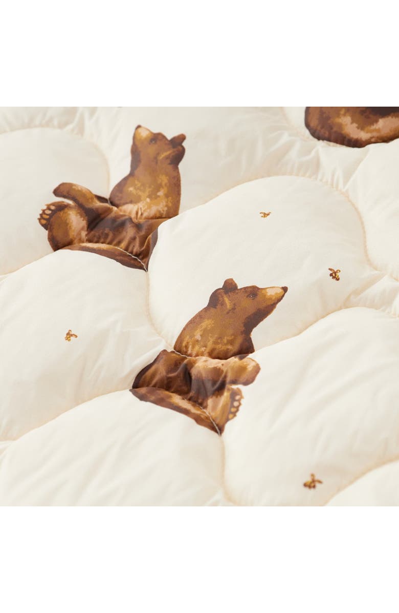 Milkbarn Down Jacket, Alternate, color, Honey Bear