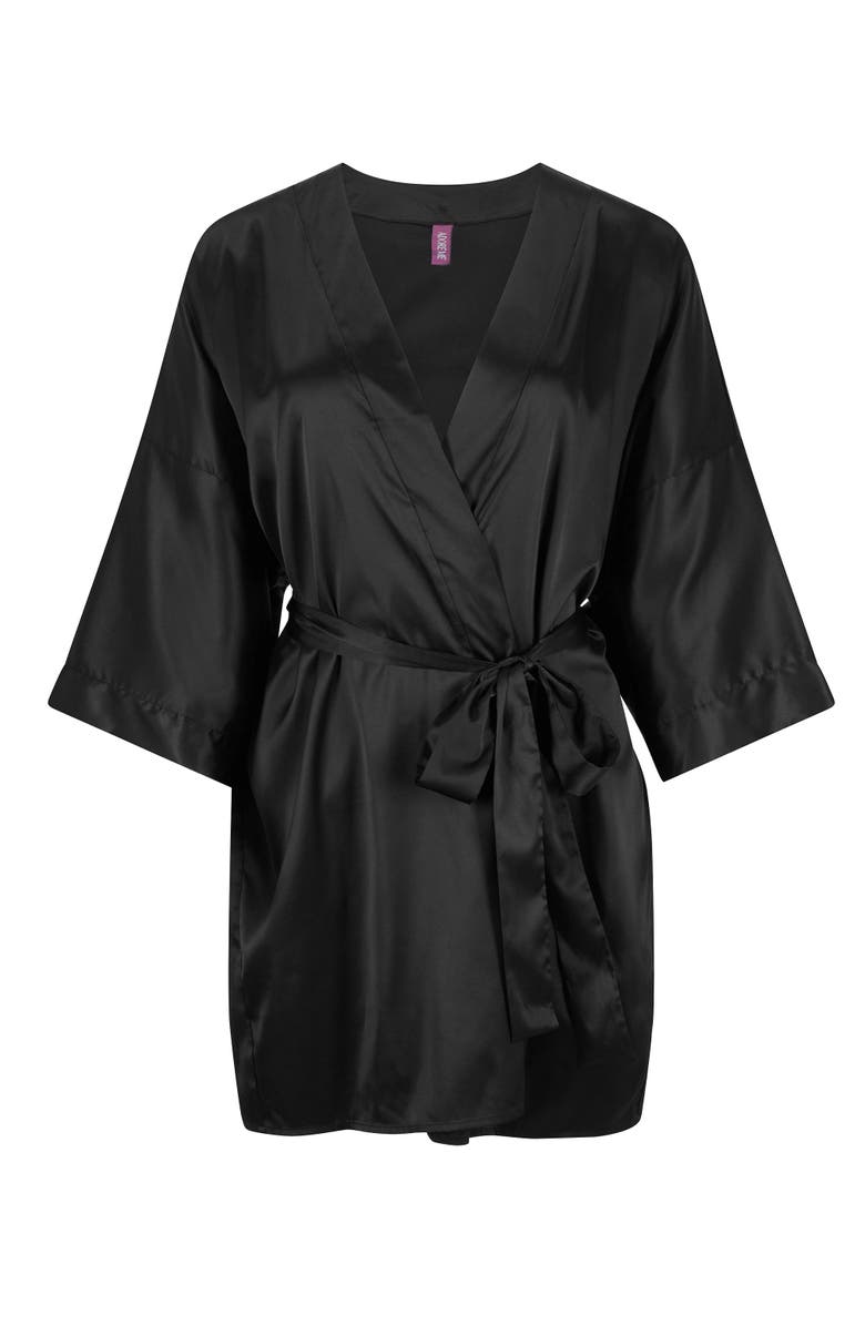 Adore Me Izabella Kimono Robe, Alternate, color, 
