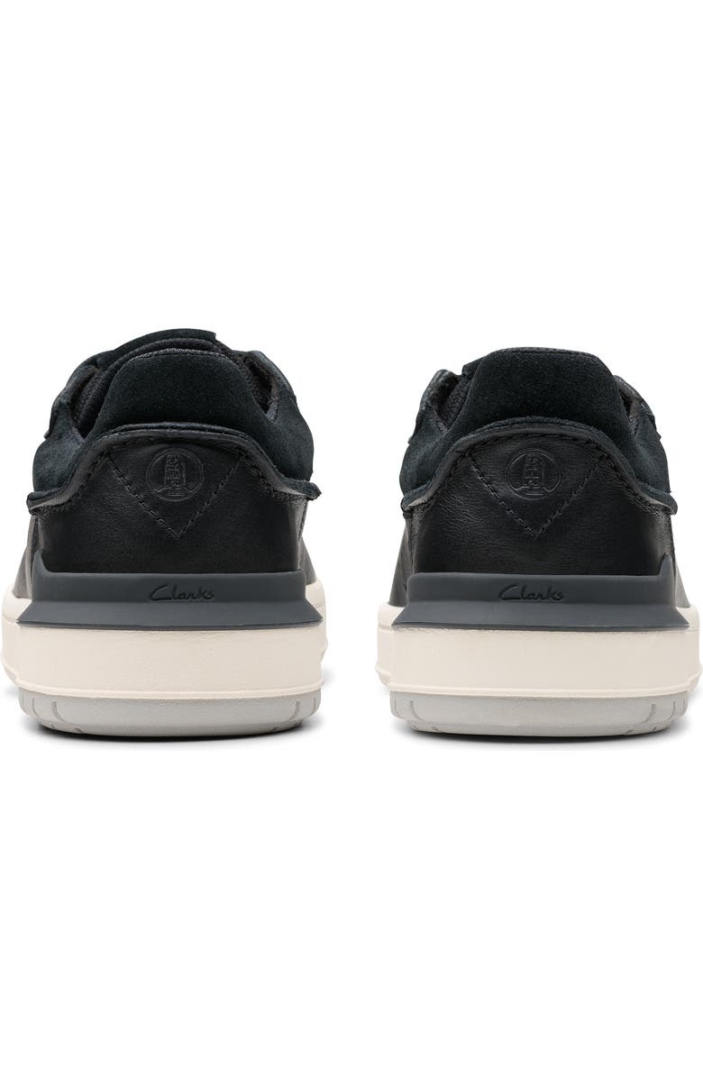 Clarks<sup>®</sup> Courtlite 2 Run Sneaker, Alternate, color, Black Leather