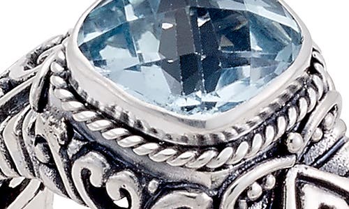 Samuel B. Blue Topaz Ring In Blue