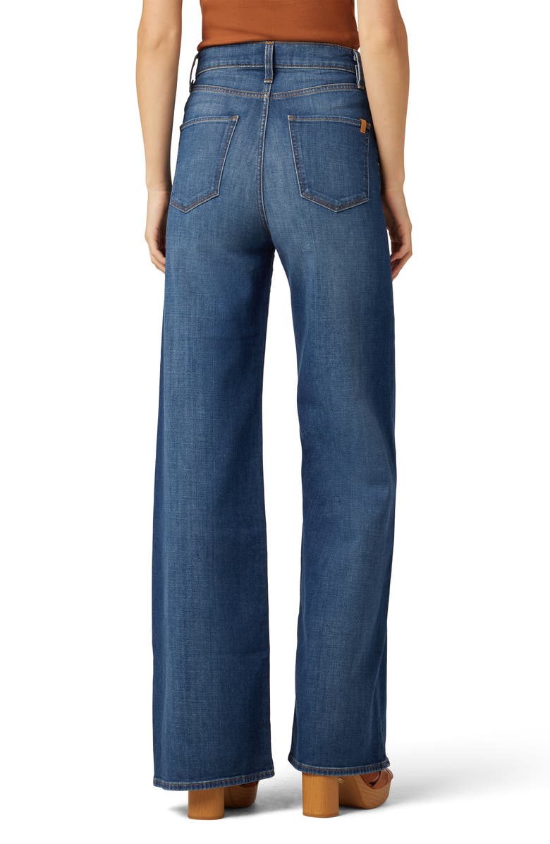 Joe's The Goldie High Waist Wide Leg Palazzo Jeans, Alternate, color, 