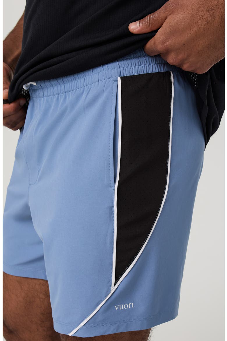 Kore Unlined Performance Shorts, Alternate, color, ISLE BLUE/ BLACK