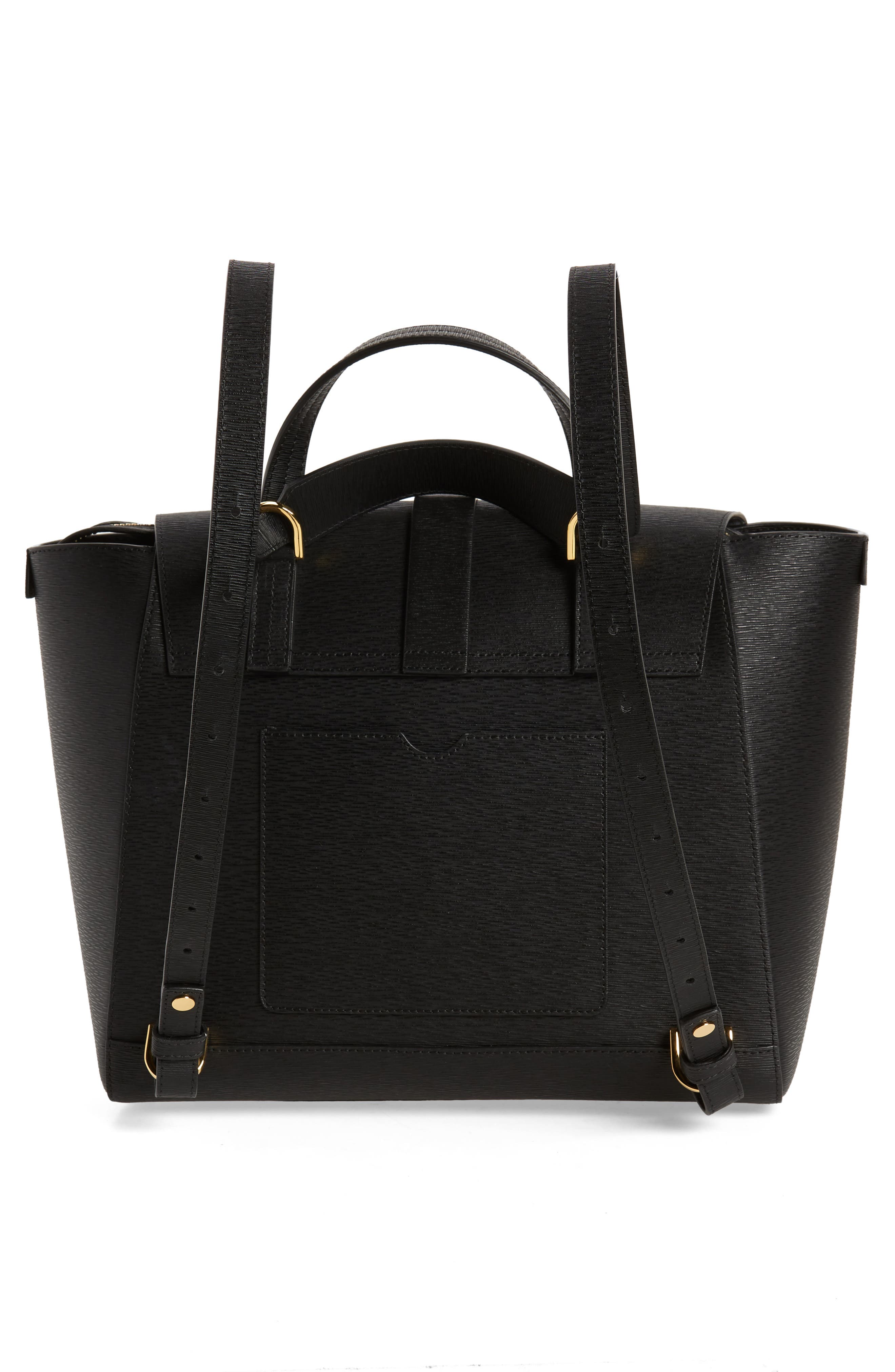 SENREVE Maestra Textured Leather Satchel, Alternate, color, 