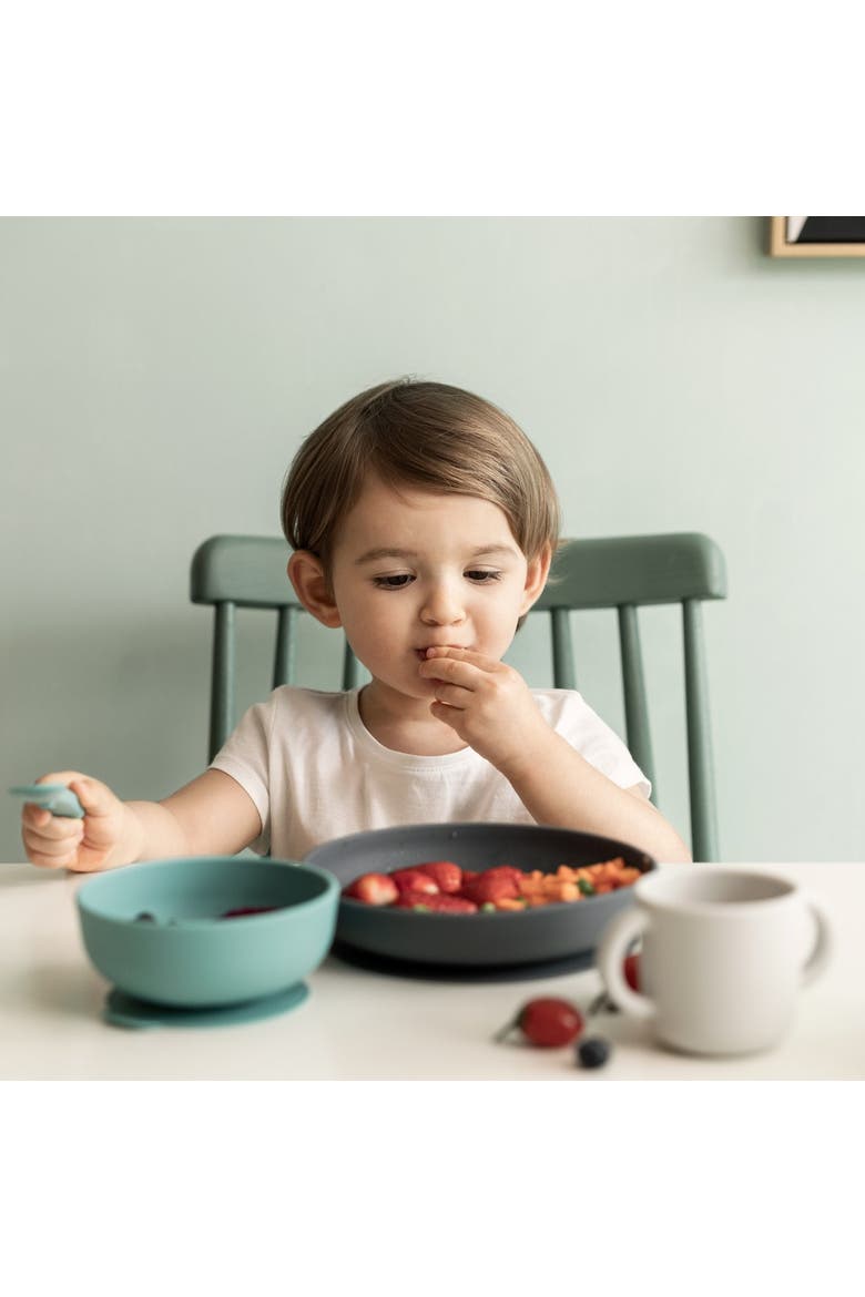 Silicone Baby Meal Set, Alternate, color, Lagoon