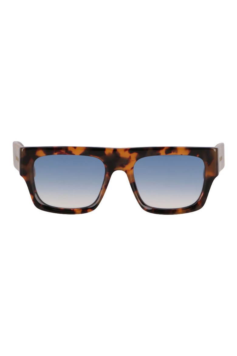Pixley Shield Sunglasses, Main, color, HAVANA GRADIENT BLUE