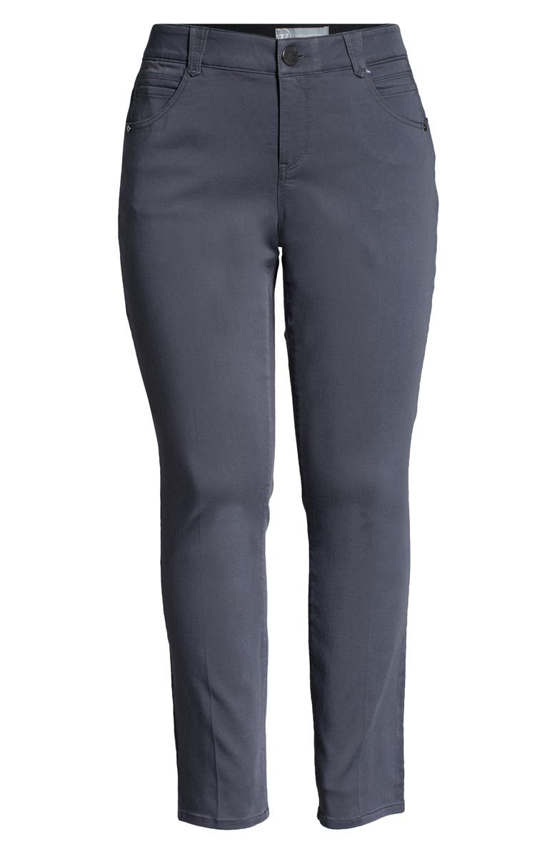 Wit & Wisdom Ab-solution High Waist Straight Leg Jeans, Alternate, color, 