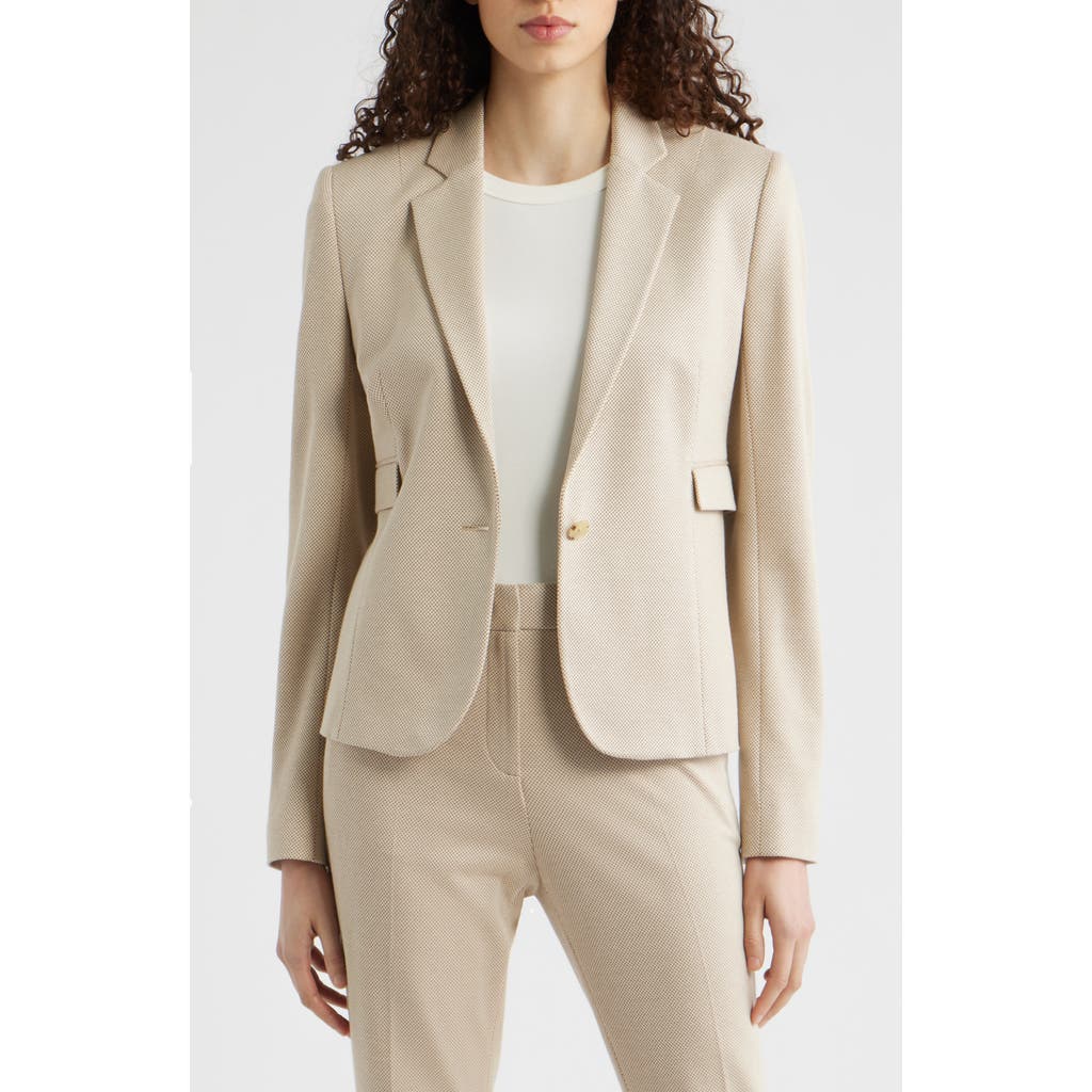 BOSS Performance Jacket in Beige at Nordstrom Rack, Size 10
