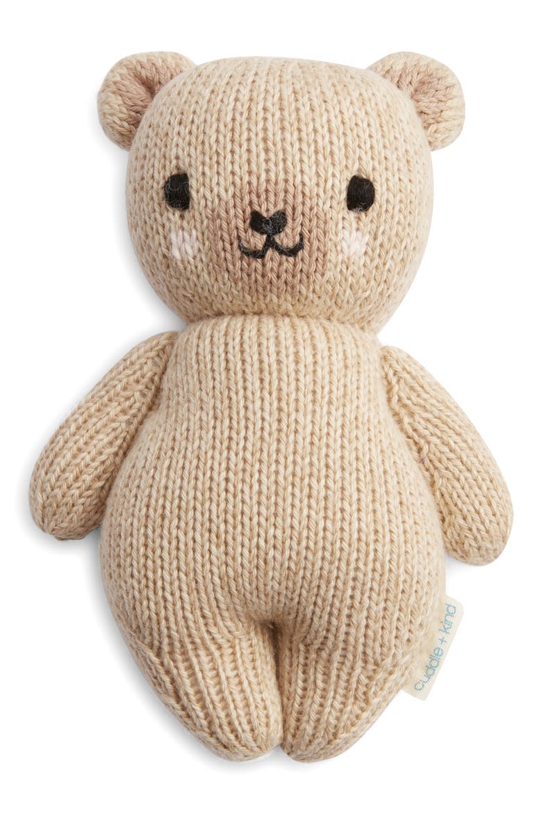 Baby Honey Bear Stuffed Animal, Alternate, color, BROWN