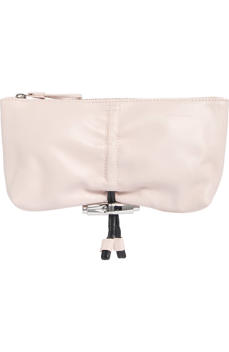 Longchamp Le Roseau Small Clutch, Main, color, Powder