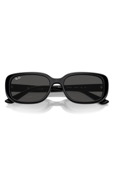 56mm Pillow Rectangular Sunglasses