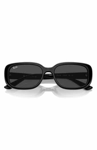 56mm Pillow Rectangular Sunglasses