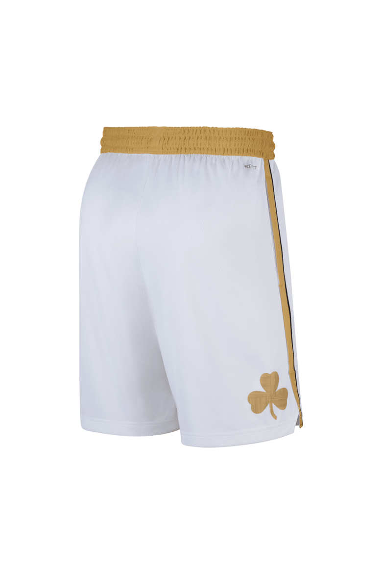 Men's Nike  White Boston Celtics 2025/26 City Edition Remix Dri-FIT Swingman Shorts, Alternate, color, White