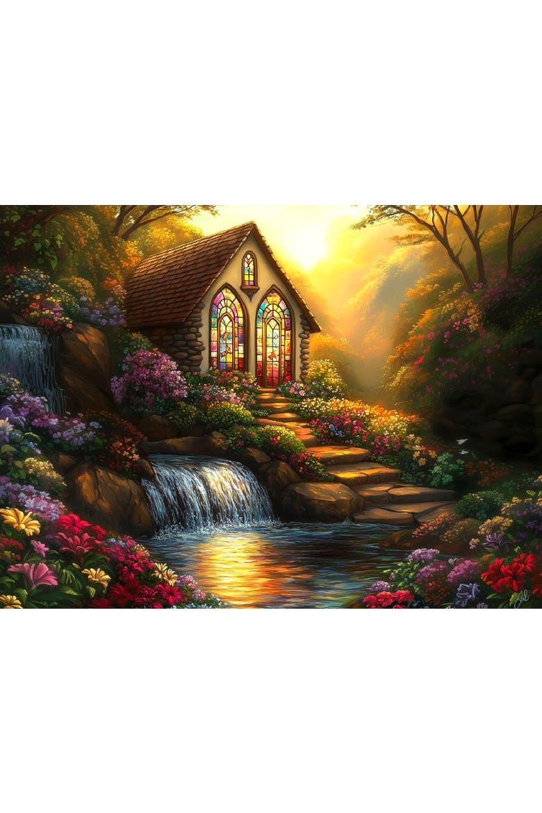 Cottage Creek 1000 piece Jigsaw Puzzle for Adults, Alternate, color, Multicolor