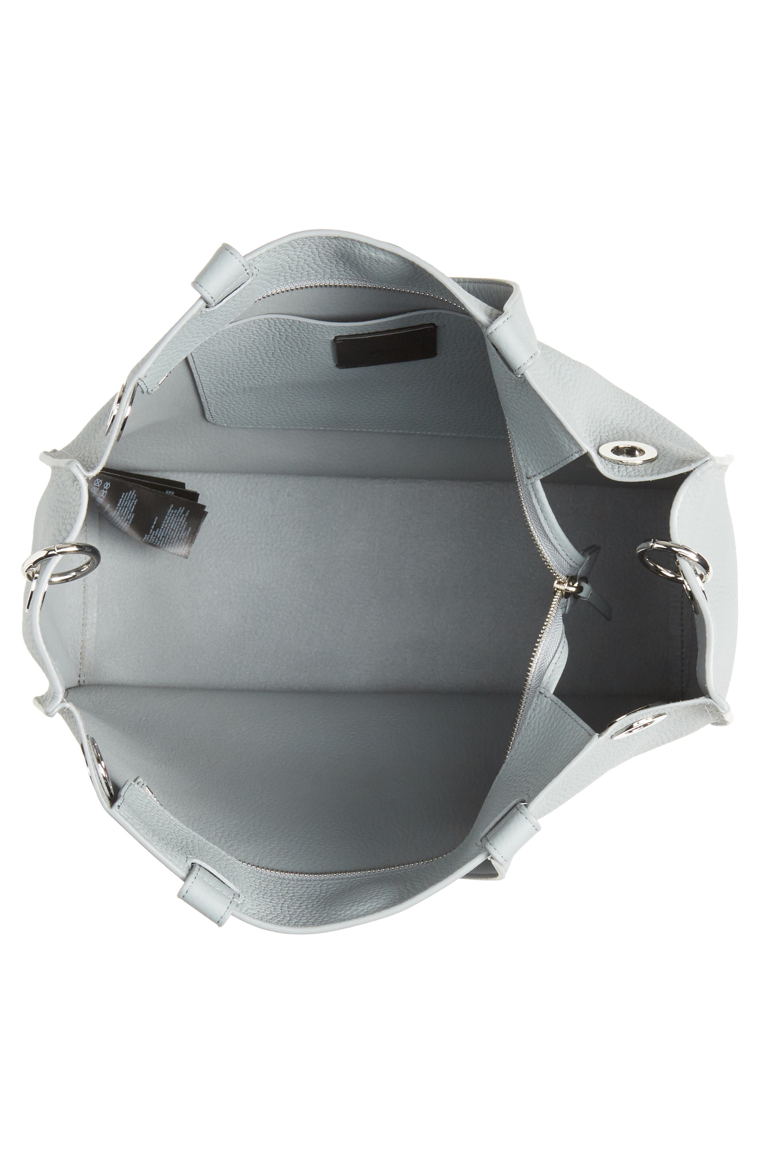 AllSaints Captain Leather Tote, Alternate, color, 