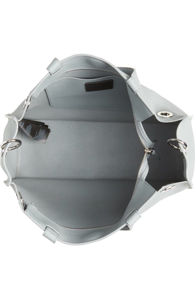 AllSaints Captain Leather Tote, Alternate, color,