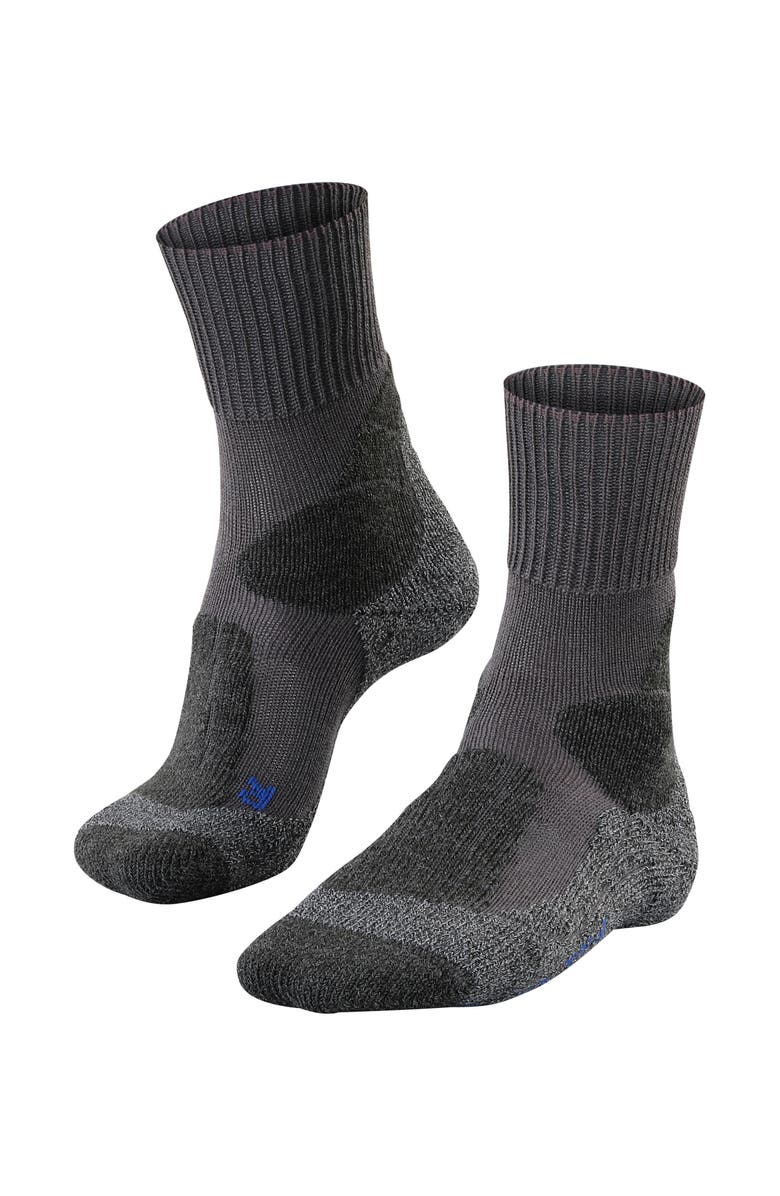Falke TK1 Adventure Cool Hiking Socks, Main, color, Asphalt Melange