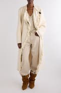 Isabel Marant Gameia Fringe Bouclé Coat