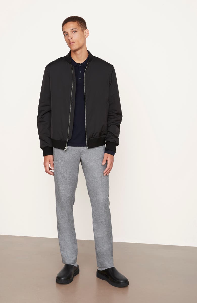 Vince Zip Bomber Jacket, Alternate, color,