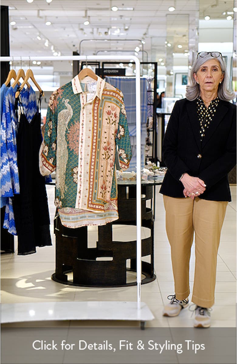 Chrissy Plume Cover-Up Shirt, sales video thumbnail