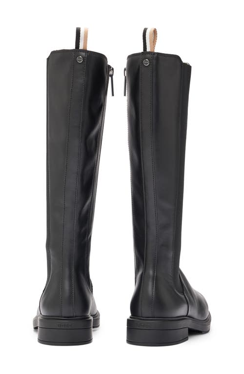 Hugo Boss Boss Vanity Tall Boot In Black