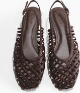 H&M Leather Slingbacks
