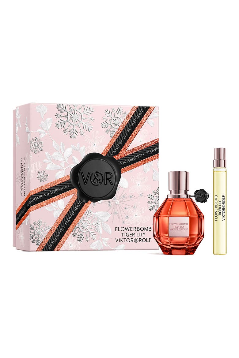 Flowerbomb Tiger Lily Eau de Parfum 2-Piece Holiday Gift Set (Limited Edition) $183 Value, Main, color, NO COLOR