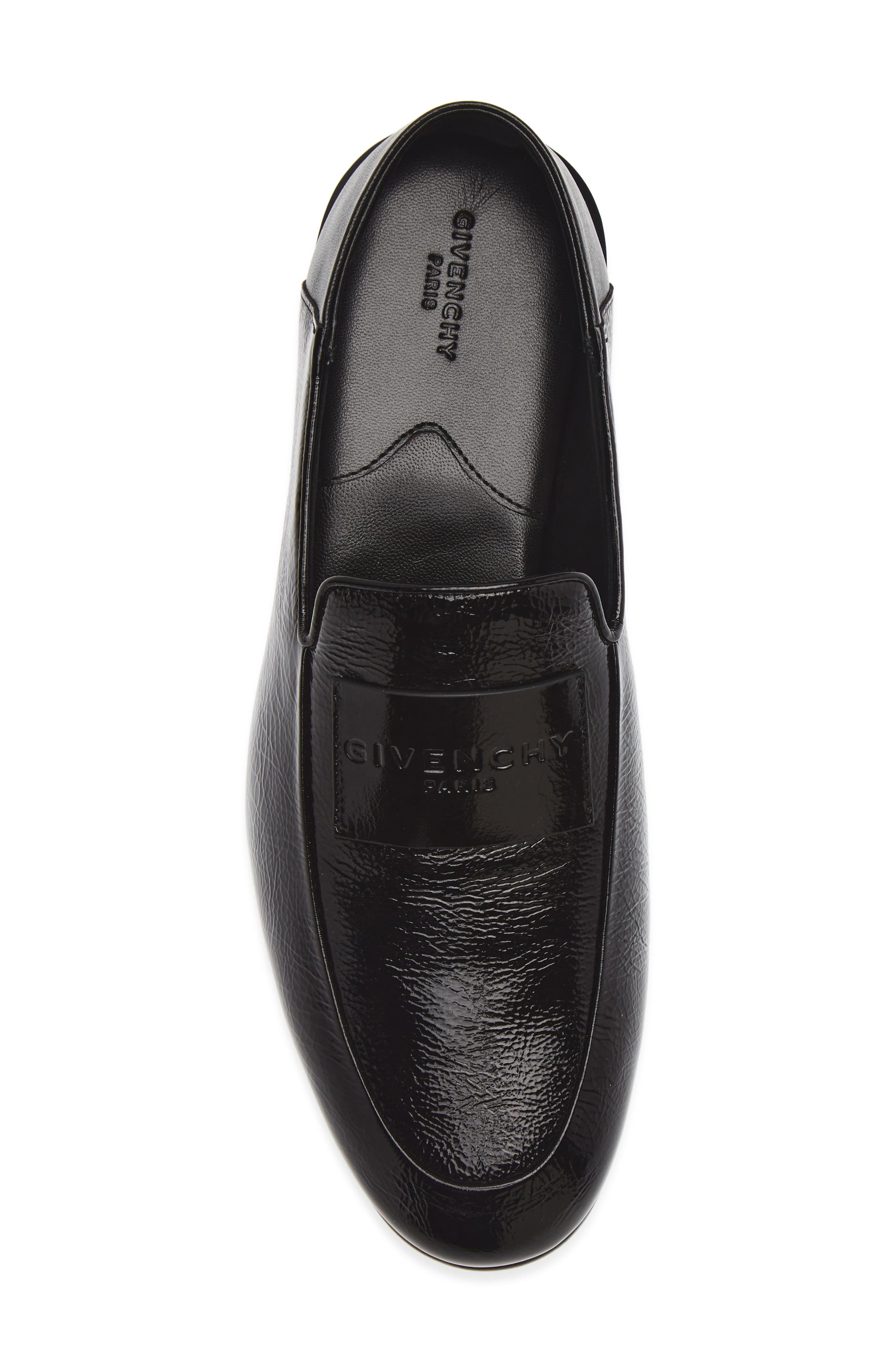 Logo Label Convertible Loafer, Alternate, color, BLACK