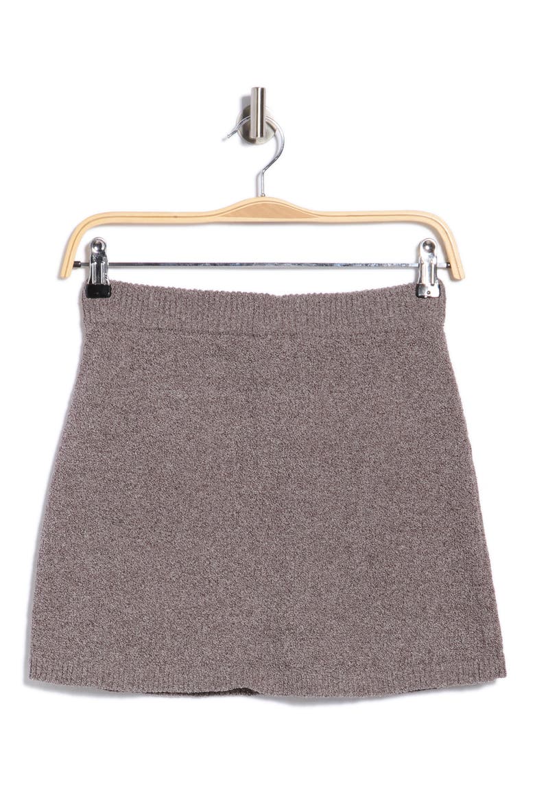 Ashfield Knit Miniskirt, Alternate, color, GREY