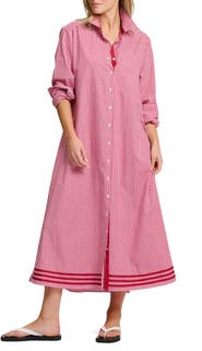 SHIRTY Pippa A-Line Gingham Shirtdress