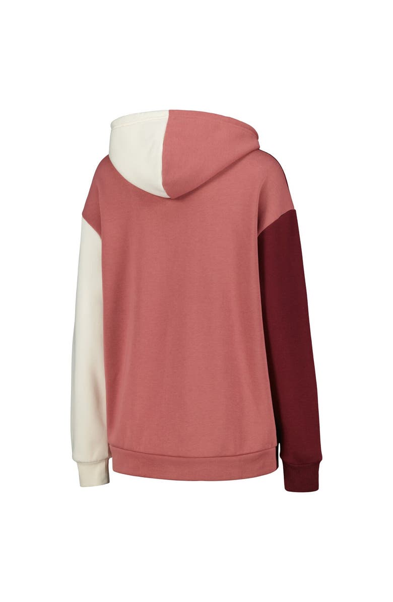 GAMEDAY COUTURE Women's Gameday Couture Maroon Virginia Tech Hokies Hall of Fame Colorblock Pullover Hoodie, Alternate, color, 