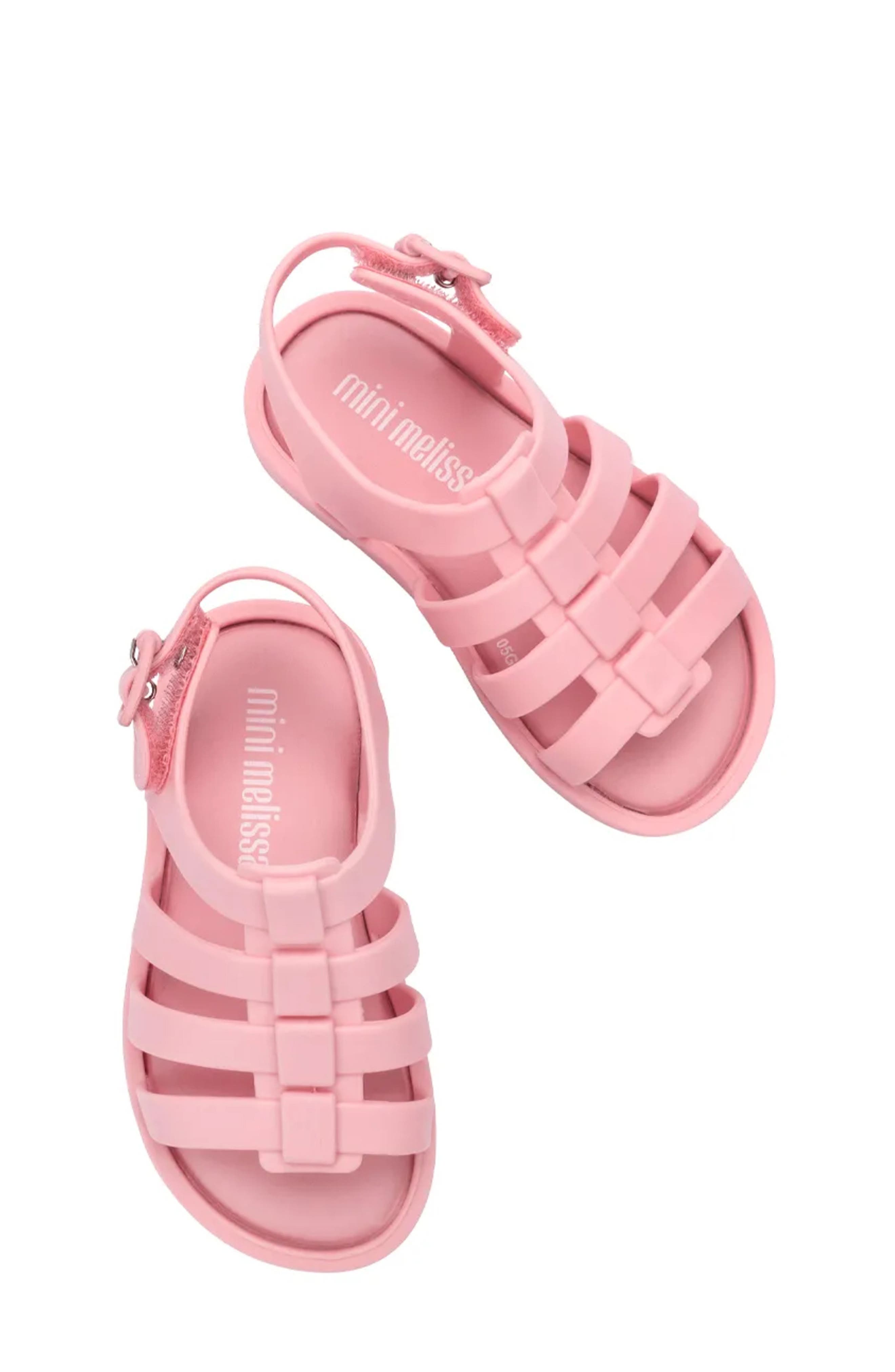 Mini Melissa Kids' Flox Sandal, Alternate, color, Pink