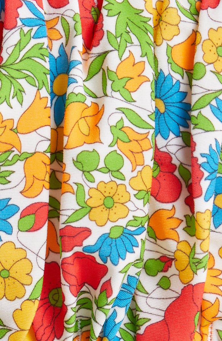 MONTCE x Liberty Victoria Ruched Bandeau Bikini Top, Alternate, color, 