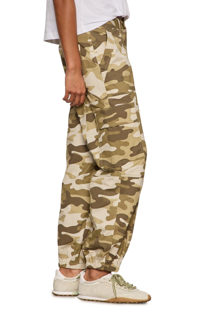 Sanctuary Vista Camo Cargo Pants, Alternate, color, Canyon Camo Green